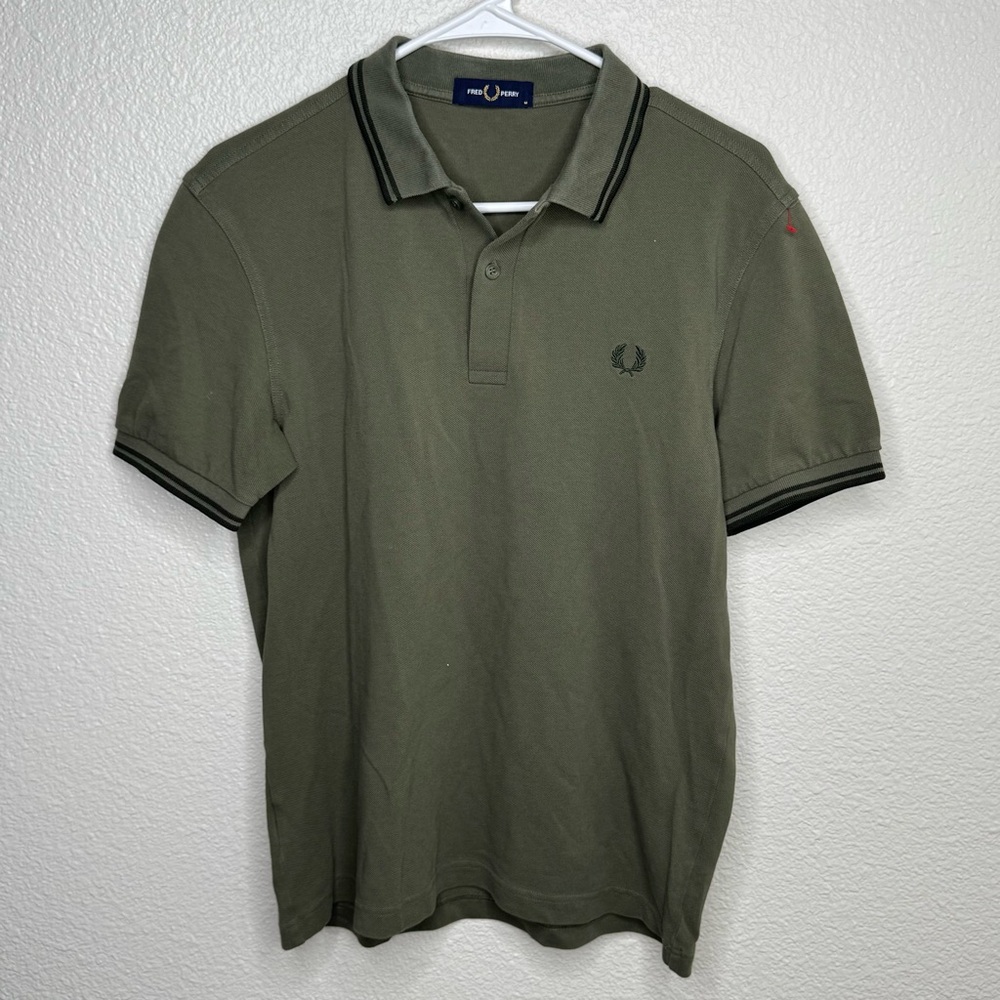 Fred Perry Khaki Polo Shirt